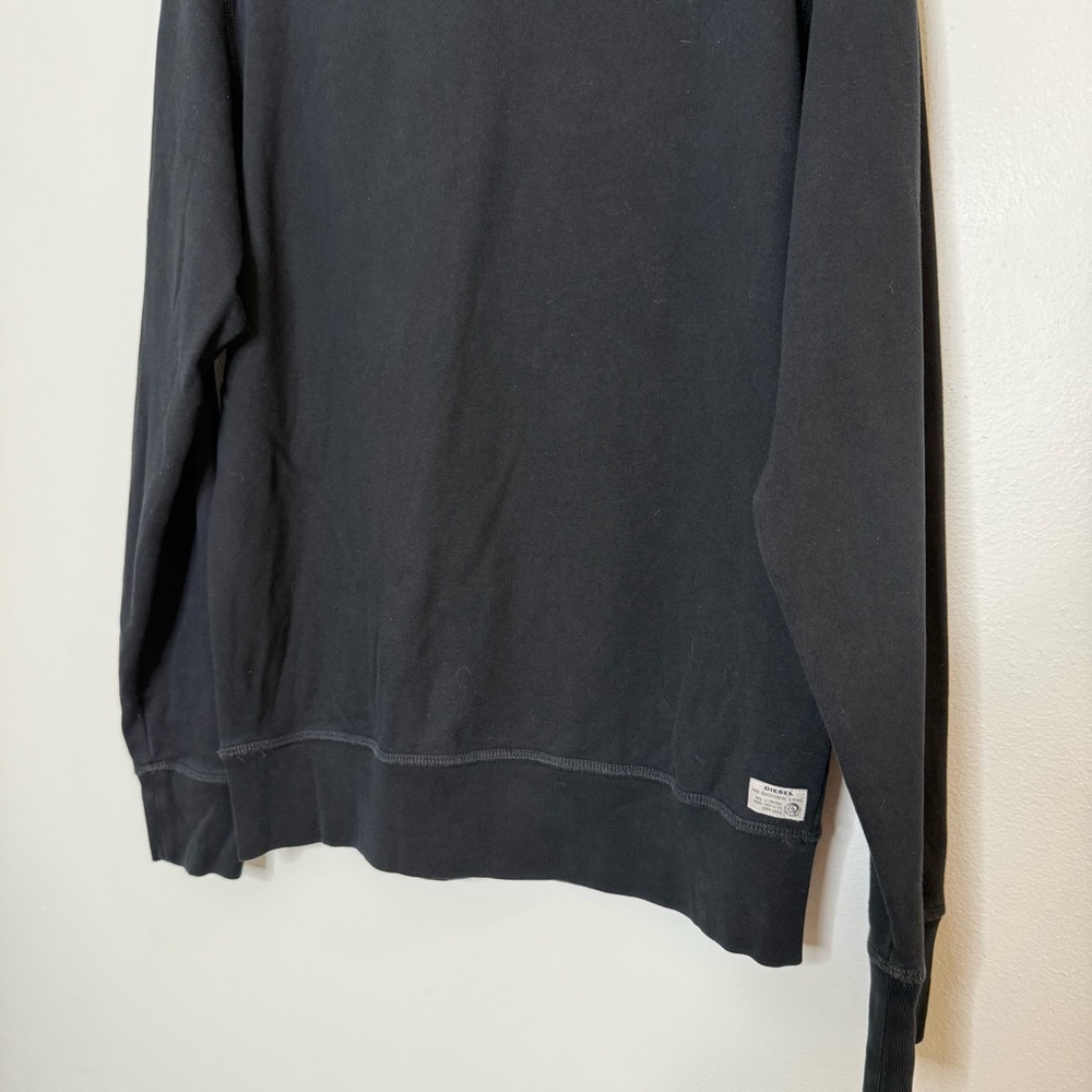 Diesel Loungewear Black Crewneck size medium - Picture 4 of 10